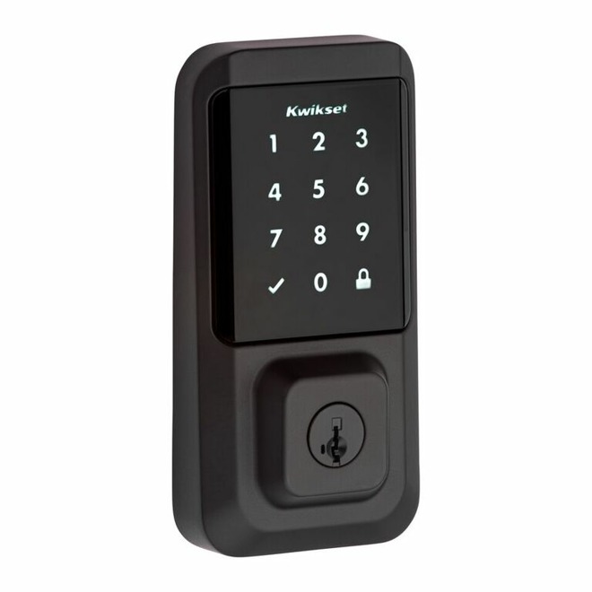 The touchscreen version of the Kwikset Halo.