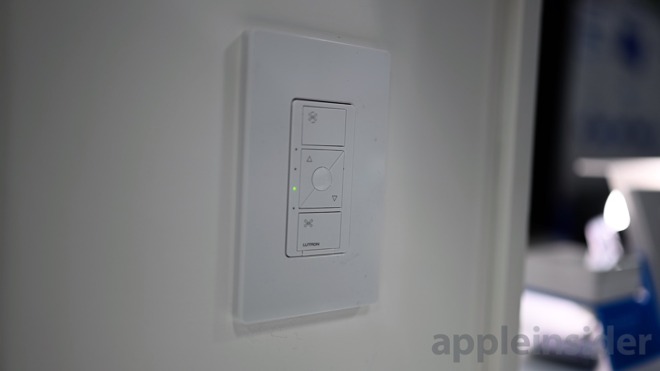 Lutron HomeKit fan controller