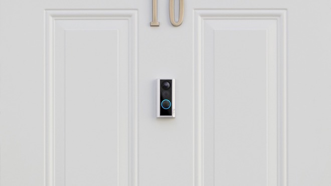 Ring peephole camera