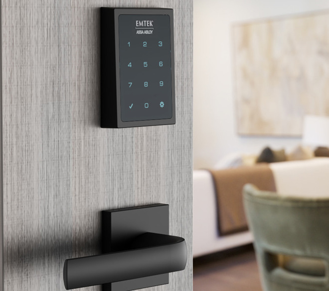 The touchscreen version of the EMPowered Smart Lock.