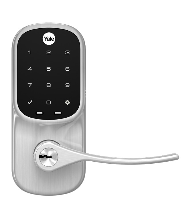The Lever Lock with a touchscreen.