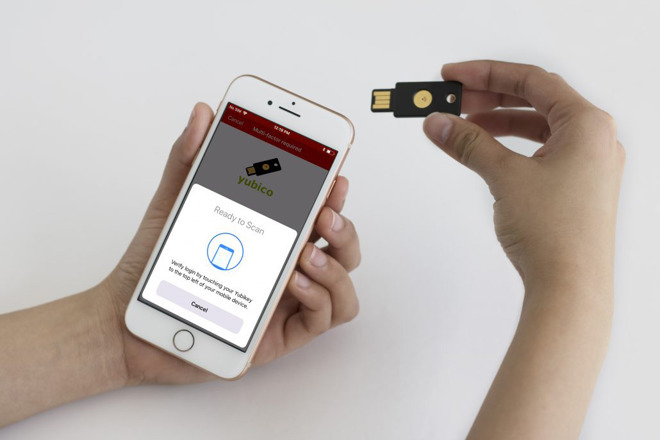 yubikey with iphone
