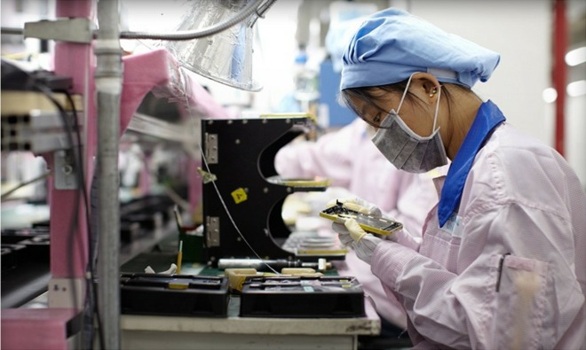 Foxconn iPhone assembly