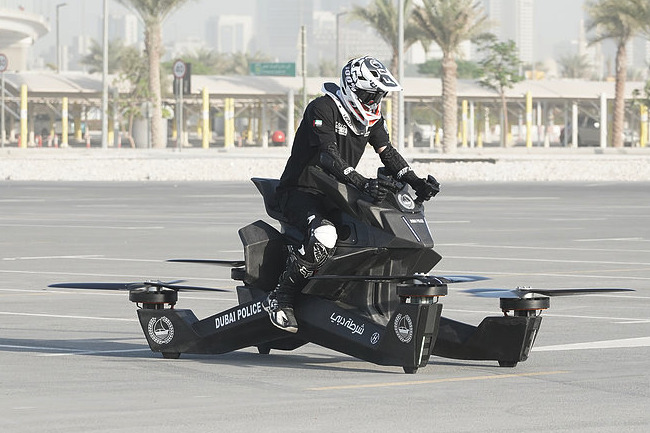 A flying Hoverbike (Source: Hoversurf)