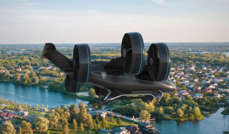 Bell Nexus flying taxi (Source: Bell)
