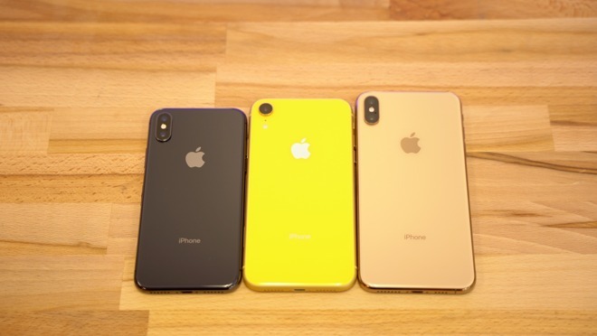 Apple's iPhone XS, iPhone XR, and iPhone XS Max