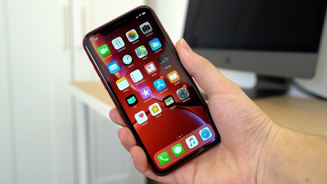 The iPhone XR.