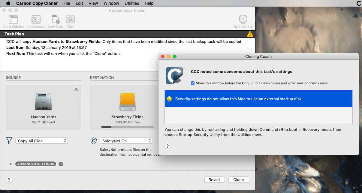 Backup software like Carbon Copy Cloner will warn you of issues too