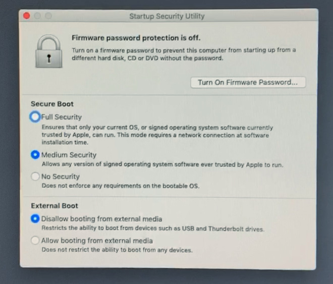 mac restart command r reboot security drive