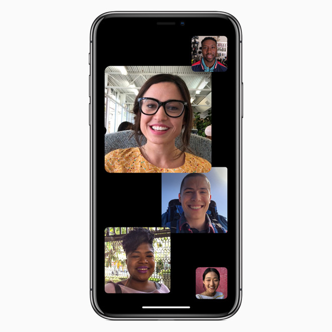 iOS 12 FaceTime