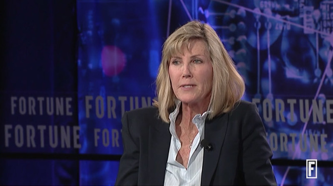 Apple VP Jennifer Bailey at the Fortune Brainstorm Reinvent conference in September