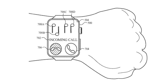 An example of the musical notes tilt-cue ringtone concept from the patent application