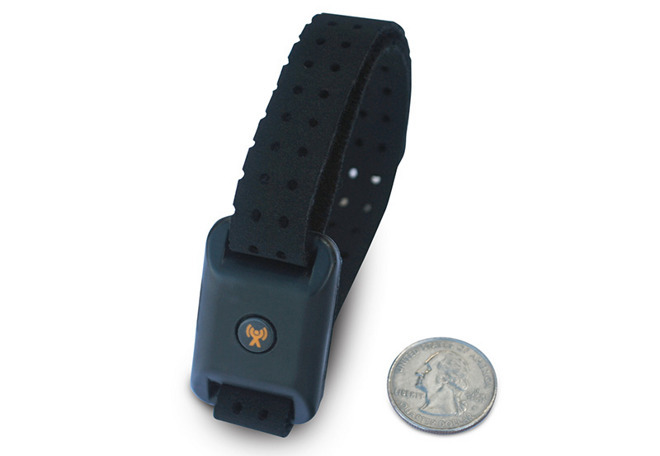 A reference design by Valencell for a wearable heart rate monitor.