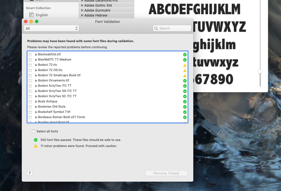 excel for mac blurry rendering of font macos high sierra
