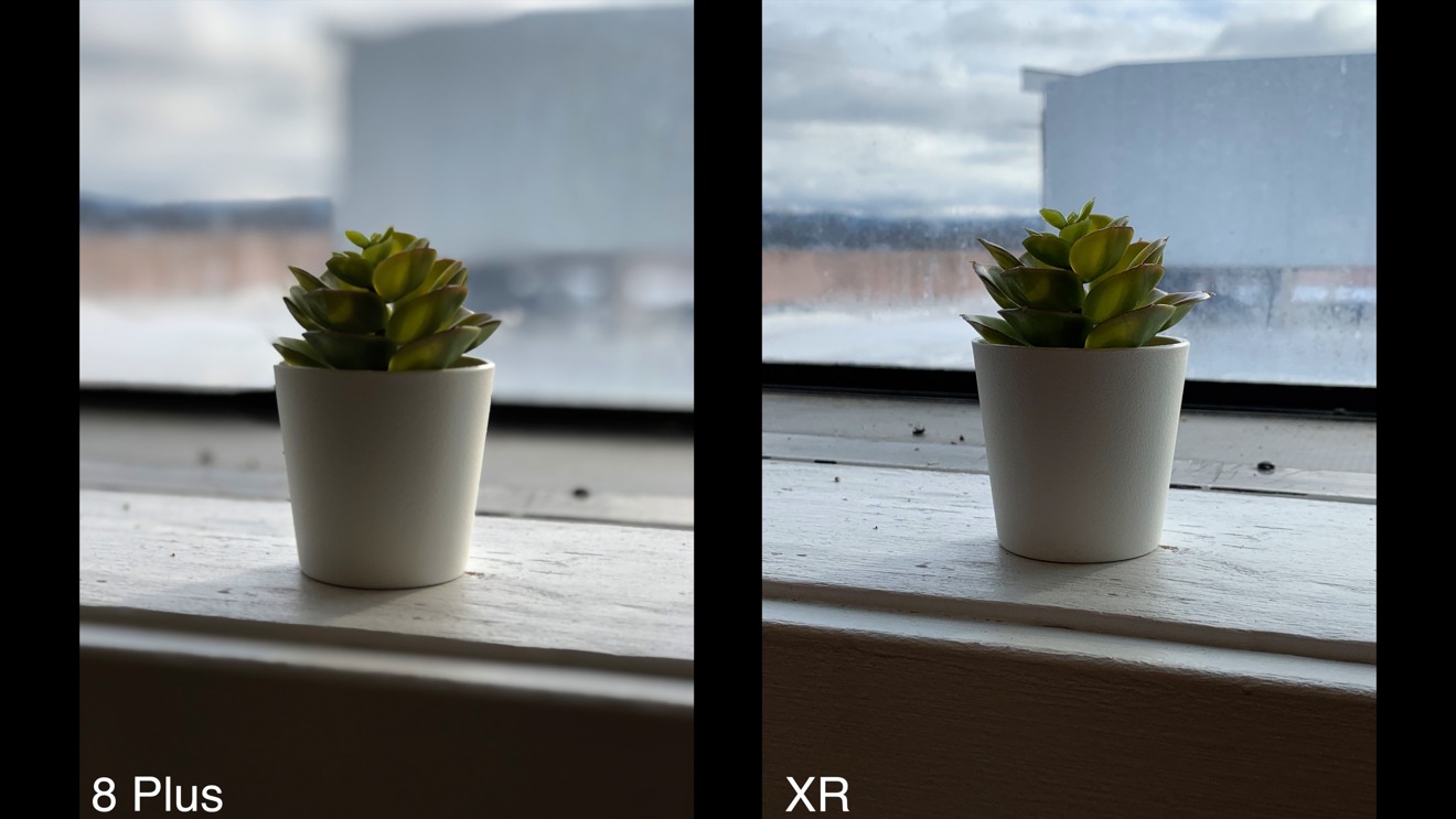 is the xr camera better than the 8 plus