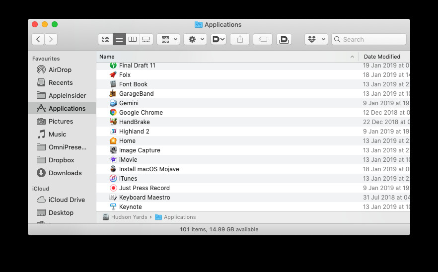 change directory on mac terminal