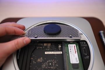 enable external hdd for mac mini 2011