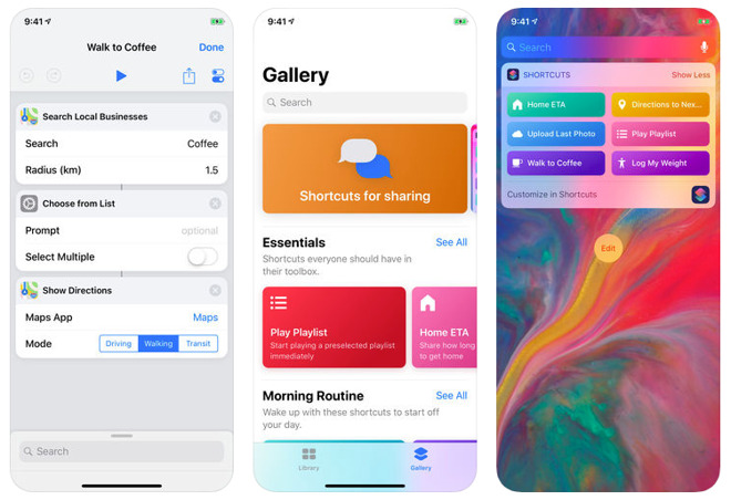 iOS 12 Shortcuts