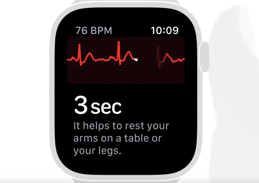 Ecg with store apple watch 4