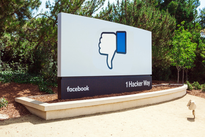 You know that Facebook HQ actually has the thumbs-up icon