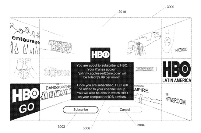 A subscription page for HBO