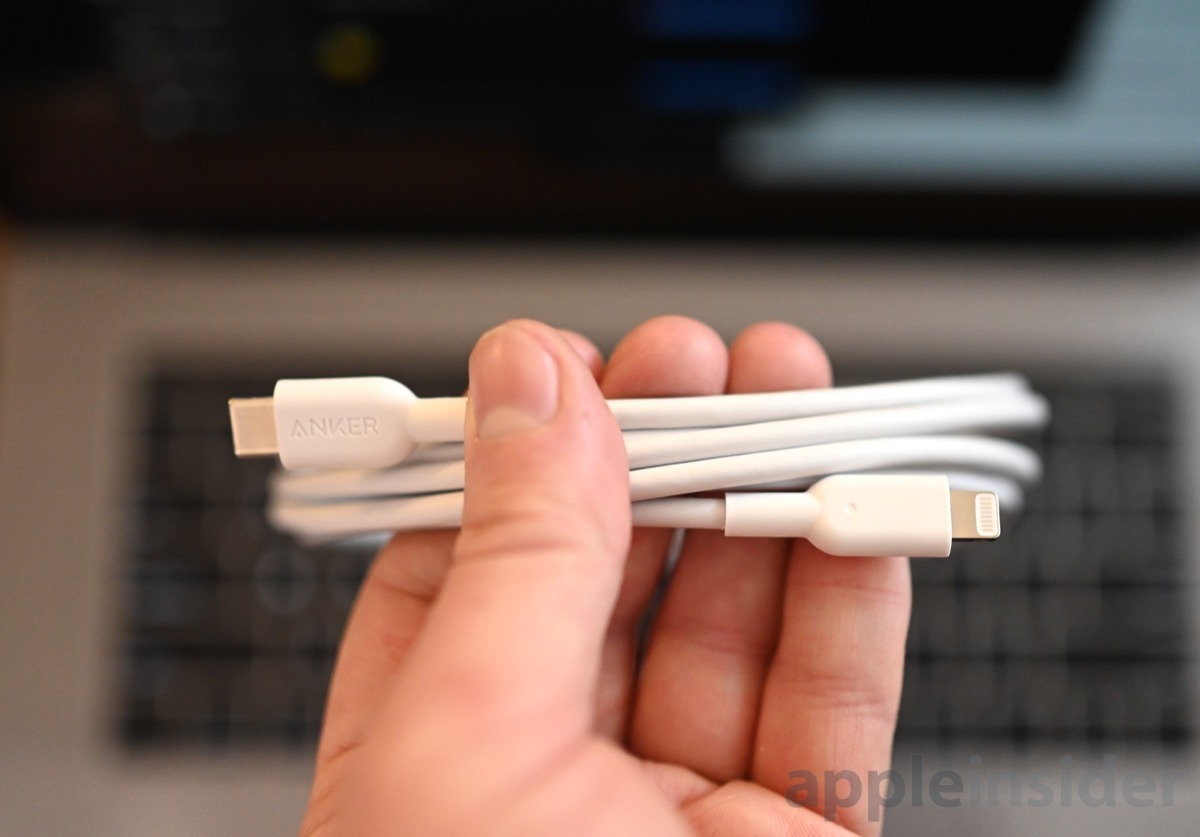 den første bevægelse varm Review: Anker Powerline II USB-C Lightning cable is cheaper and more  durable than Apple's | AppleInsider