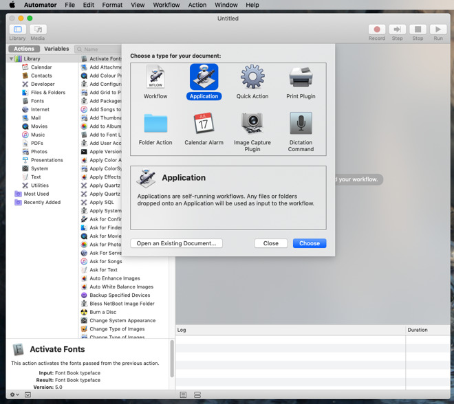 what is automator on mac os