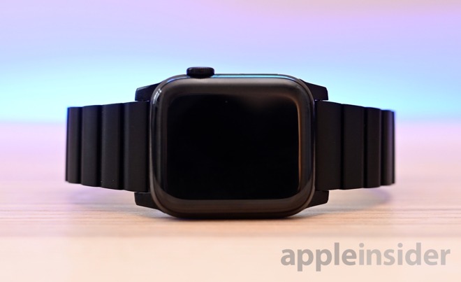 Nomad titanium Apple Watch band