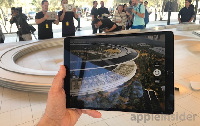 Apple の AR 計画には、現実および仮想オブジェクトの正確な処理が含まれています