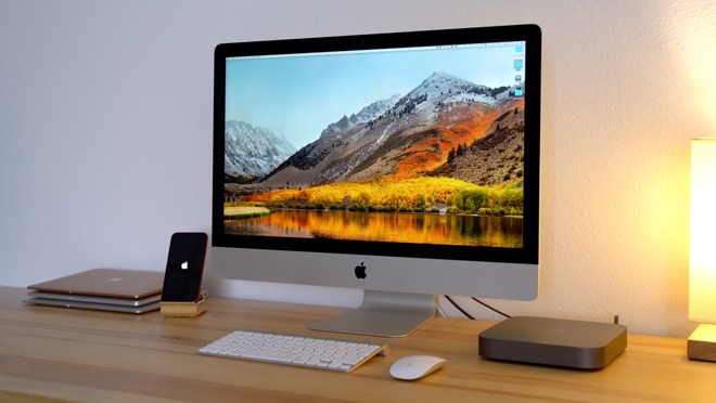 mac mini with imac screen