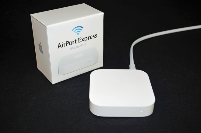 Apple's old AirPort Express, now discontinued