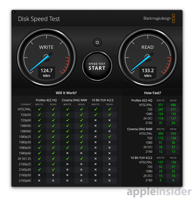 alternative to blackmagic disk speed test for windows