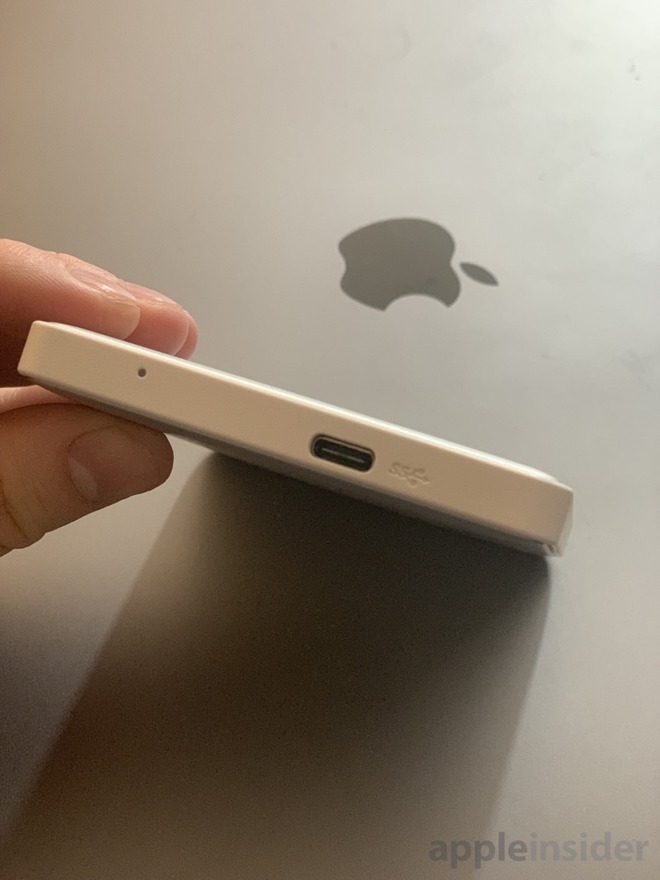 G-Drive Mobile USB-C port