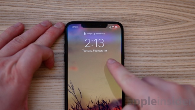 iOS 12.2 beta 3 lock screen