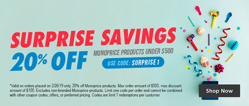 Monoprice coupon