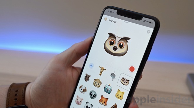 iOS 12.2 introduces four new Animoji characters.