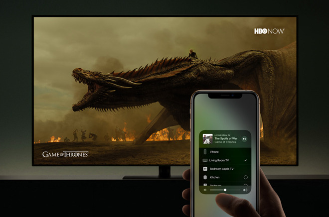 HBO Game of Thrones AirPlay 2