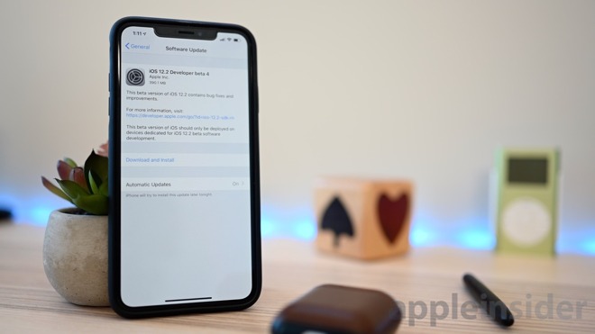 iOS 12.2 Beta 4