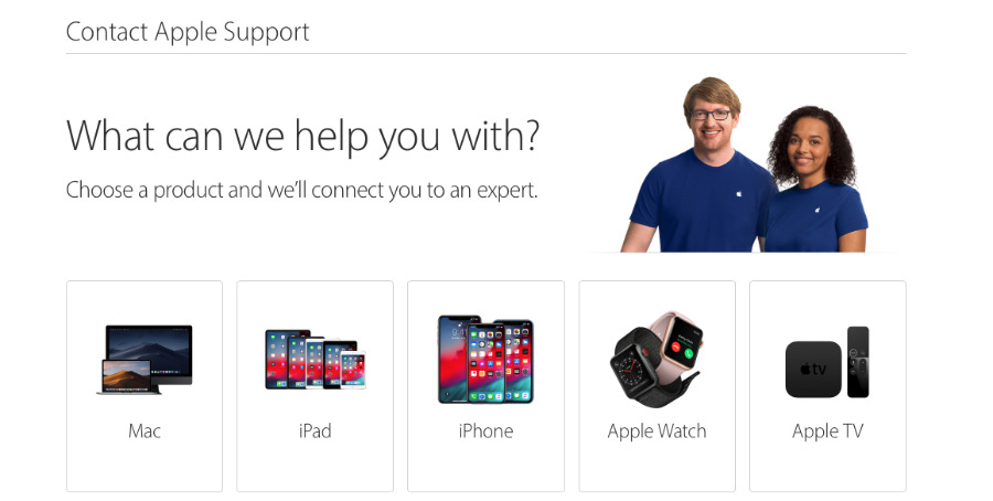 apple support phone number for mac