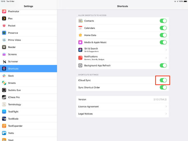 Switch off iCloud Sync - and then switch it right back on again