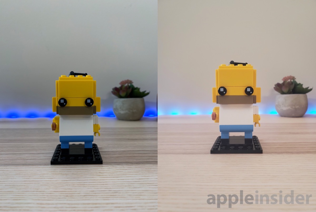 S10e (right) and iPhone XR (left)