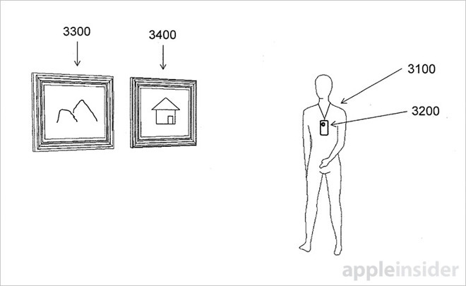 An image from the object scanning patent application