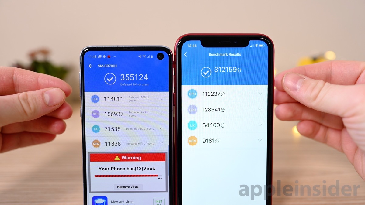 xr xs comparison