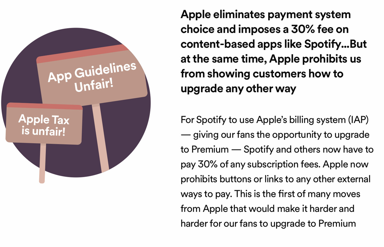 photo of Editorial: After disrupting iTunes, Spotify demands a free ride from Apple's App Store image