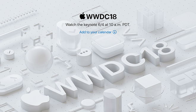 WWDC 2018's invitation featured very many of the same icons as this year's one