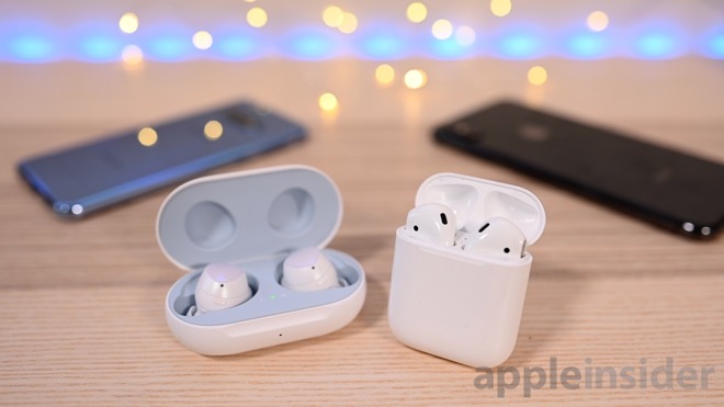 Galaxy Buds and AirPods