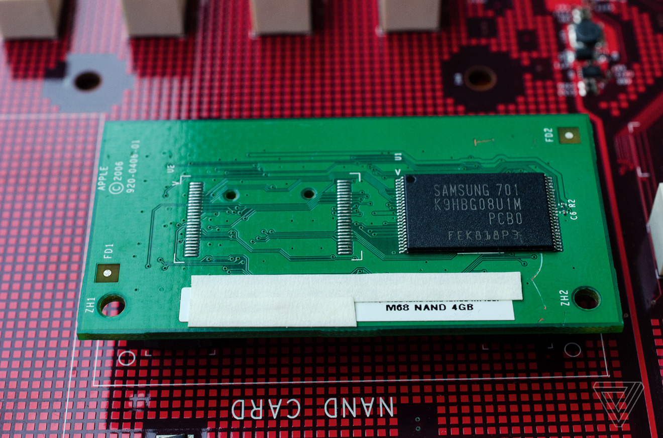 The NAND card.