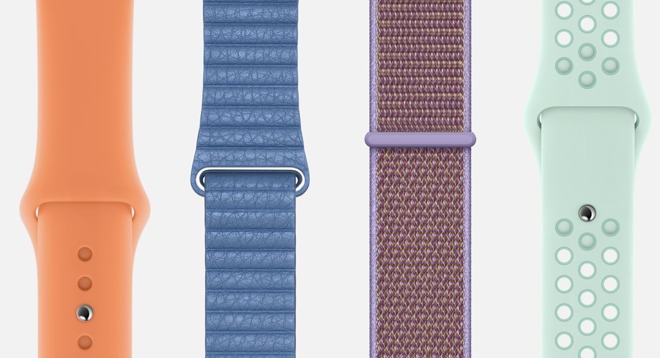 Spring watch band colors