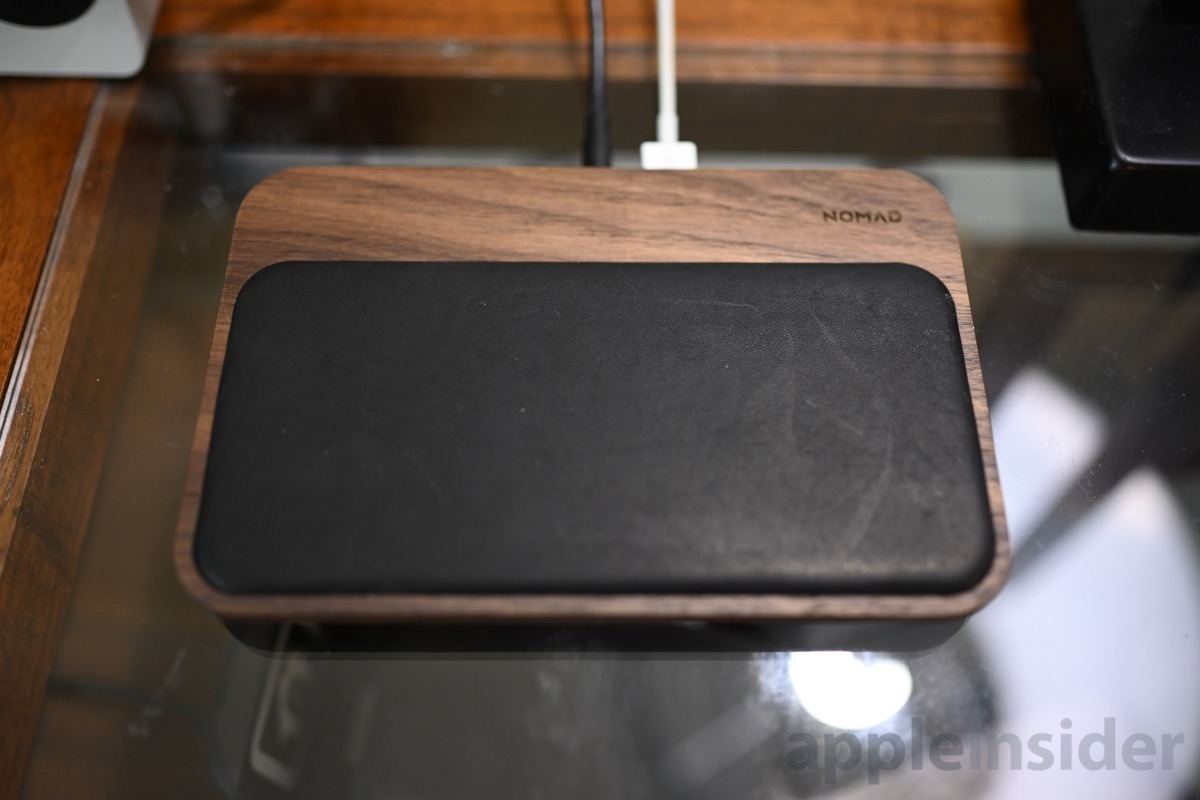 photo of Hands on with the nicest wireless charger we've found yet -- Nomad walnut Base Station image