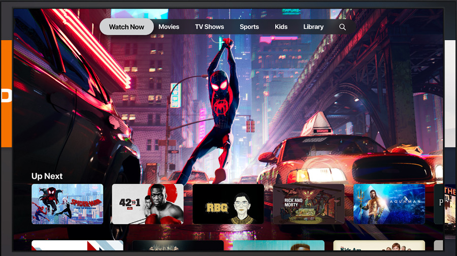 How the revamped app will look on Apple TV